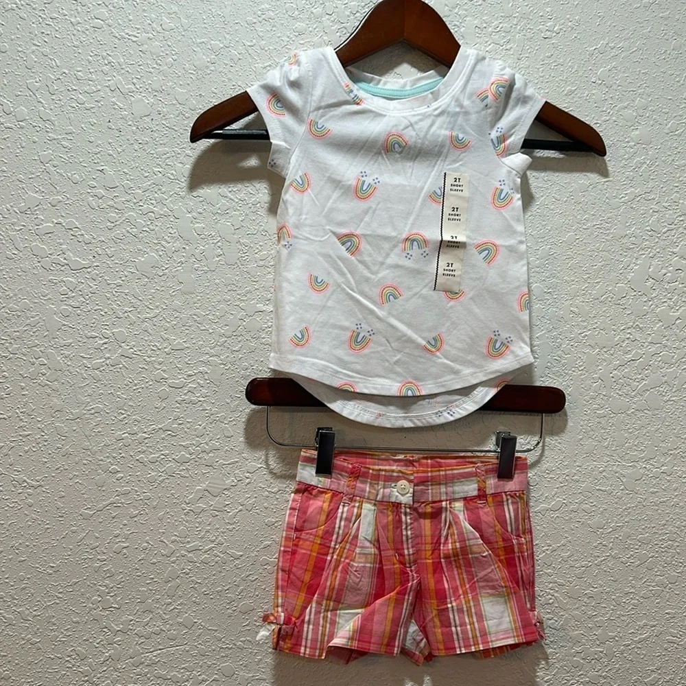 Janie and Jack & Cat & jack girls beautiful SET size 2